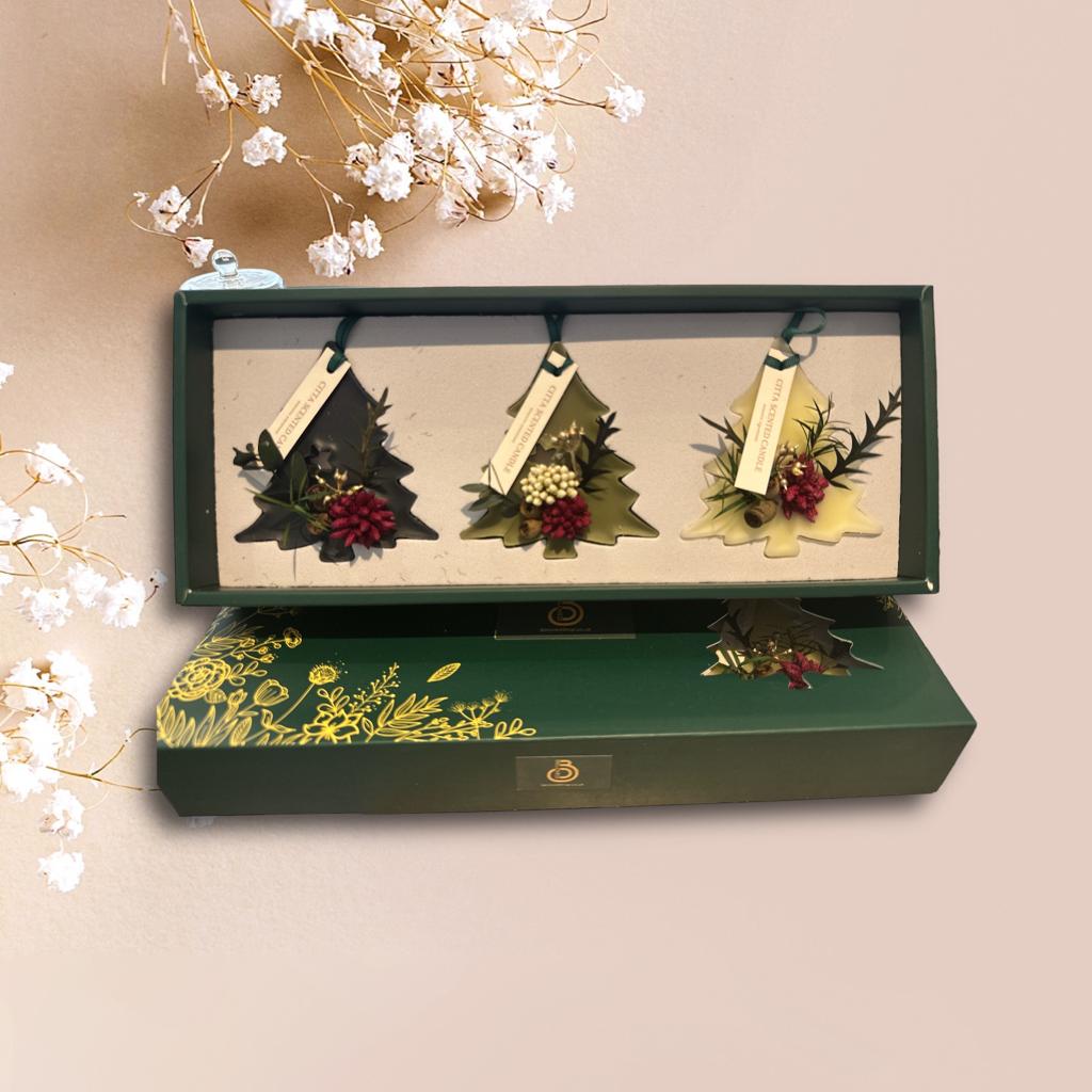 Christmas Shape Wax Plate