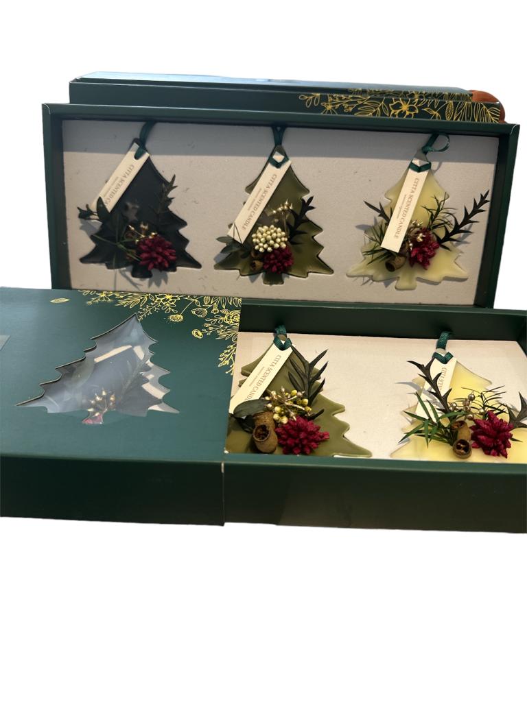 Christmas Shape Wax Plate