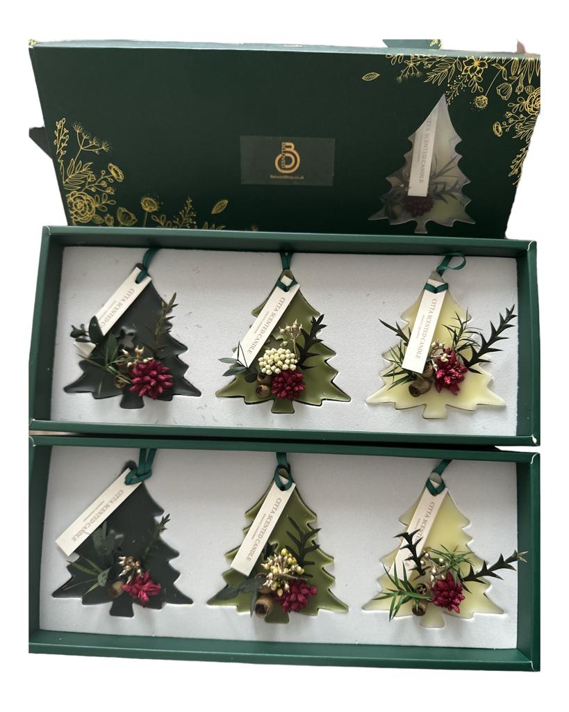 Christmas Shape Wax Plate