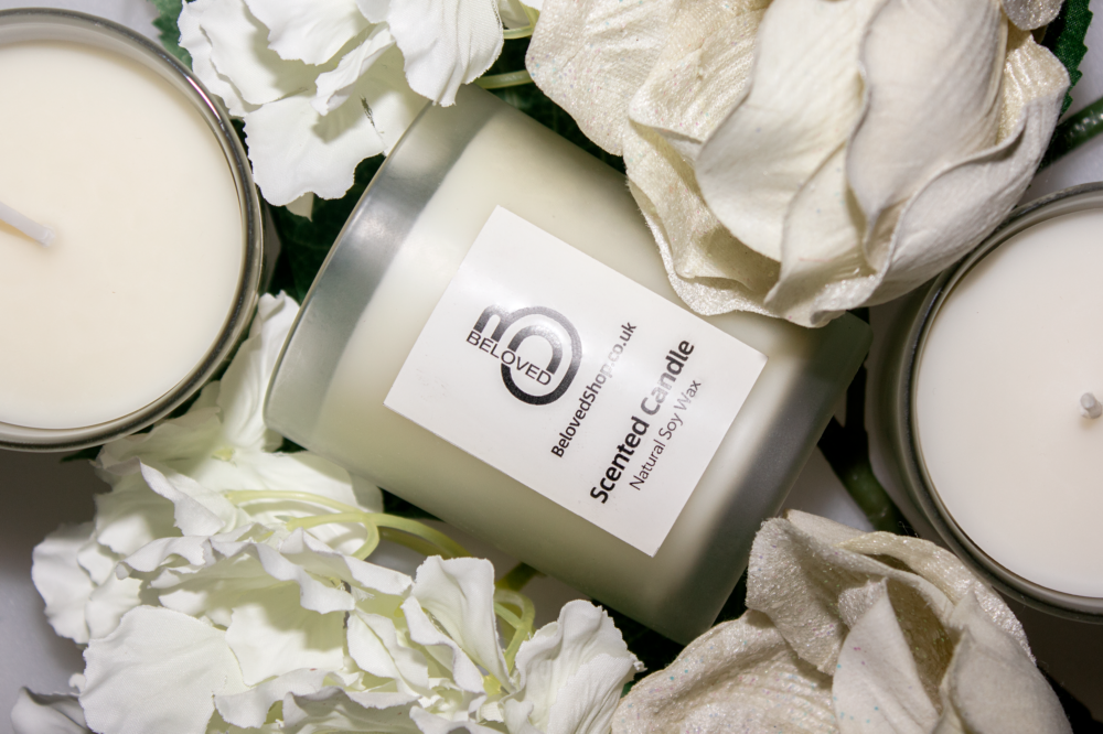 Statue Glass Jar Scented Candle