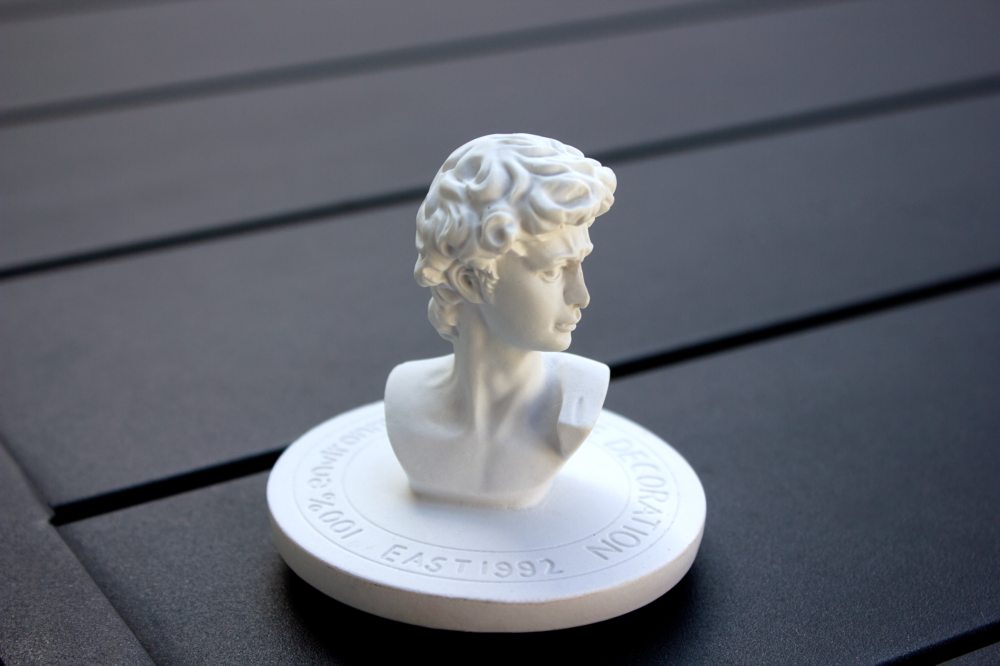 Statue Glass Jar Scented Candle