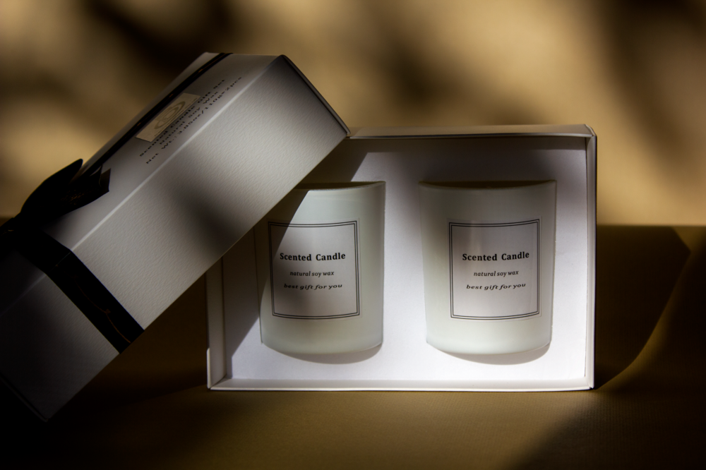 Double Candle Gift Set